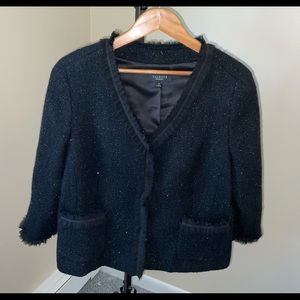 Talbot's Established 1947 Blazer/Jacket size 16,Black, wool,  new like condition